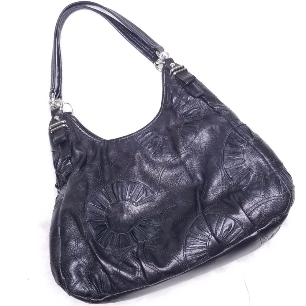 COACH Madison Maggie Embellished Leather Handbag #16504